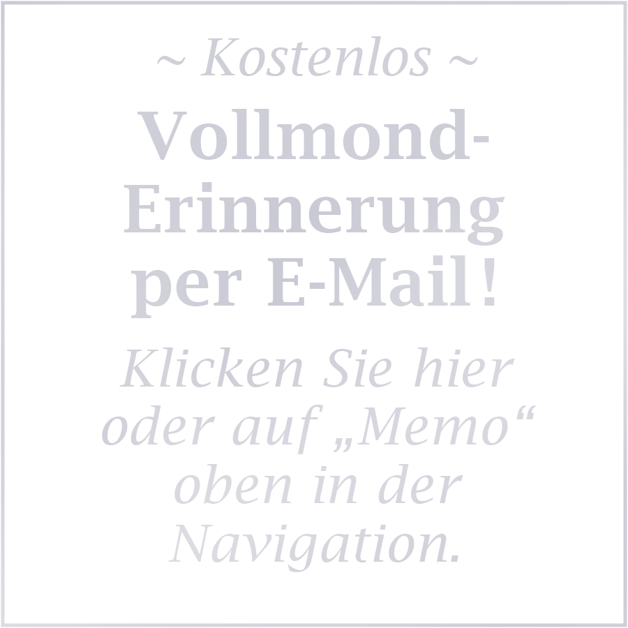 Kostenlos - Vollmond-Erinnerung per E-Mail